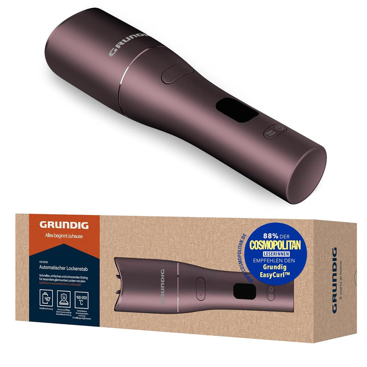 Grundig EasyCurl, automatischer Lockenstab, HS 6230, grosse und kleine Locken, lange und kurze Haare