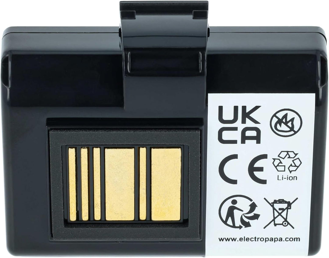 vhbw 5X Akku kompatibel mit Zebra ZQ610, ZQ521, ZQ520, ZQ521 RFID Drucker Kopierer Scanner Etiketten