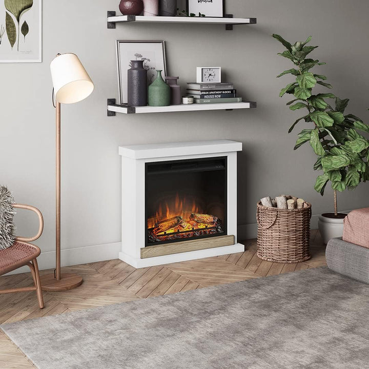 TAGU Hagen Elektrokamin – Elektrischer Kamin mit Heizung, 1500W, 7-Tage programmierbar, Digital Ther