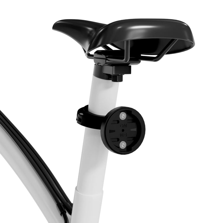 Verstellbare Fahrradhalterung für Garmin Varia, kompatibel mit 27,2 mm und 30,9 mm Sattelstützen, Al
