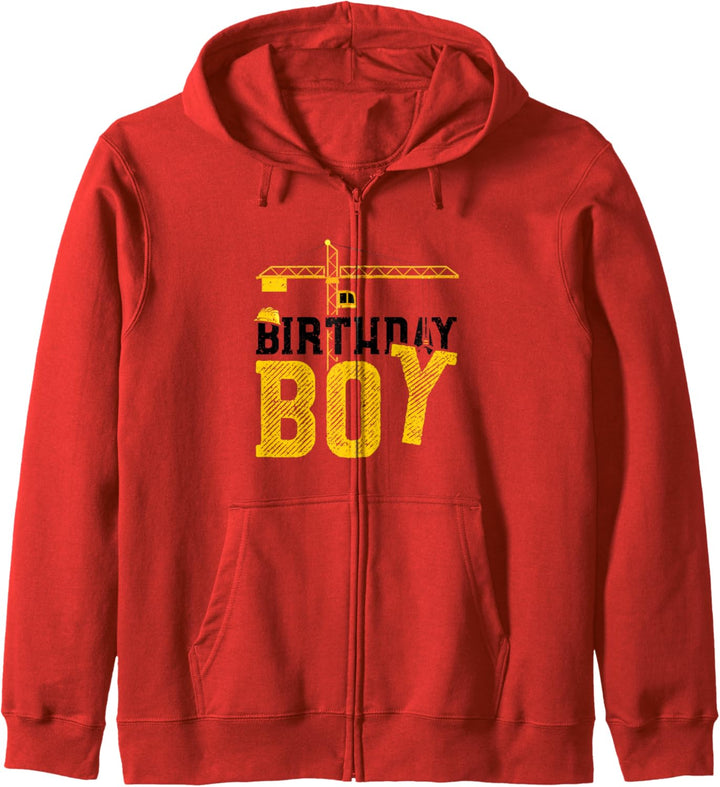 Bauarbeiter: Birthday Boy - Geburtstag Kapuzenjacke