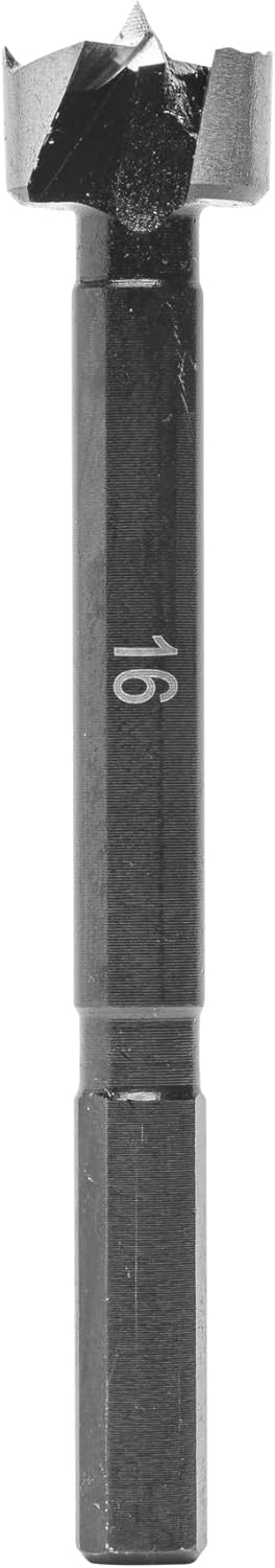 ENT 40016 Forstnerbohrer "Wave Cutter" Durchmesser (D) 16 mm, NL 60 mm, GL 90 mm, S 8 mm, SL 30 mm D