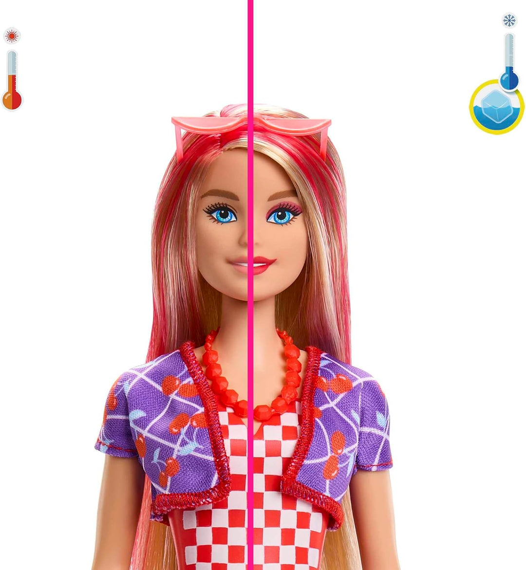Barbie Colour Reveal, Color Reveal blonden und roten Haaren, 7 Überraschungen, Farbwechsel der Sweet