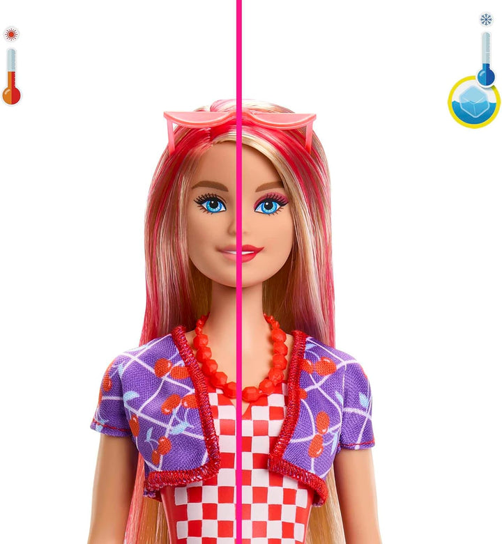 Barbie Colour Reveal, Color Reveal blonden und roten Haaren, 7 Überraschungen, Farbwechsel der Sweet
