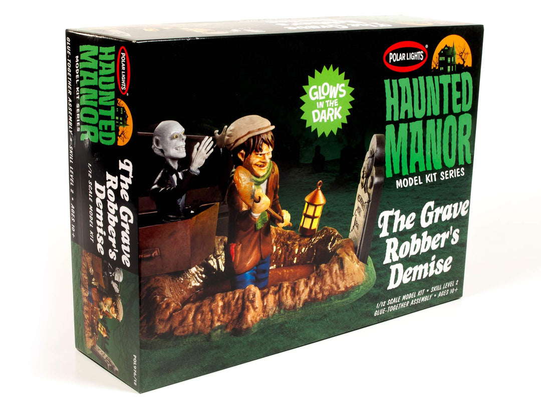 Polar Lights POL976/12 1/12 Haunted Manor: The Grave Robber's Demise Modellbau