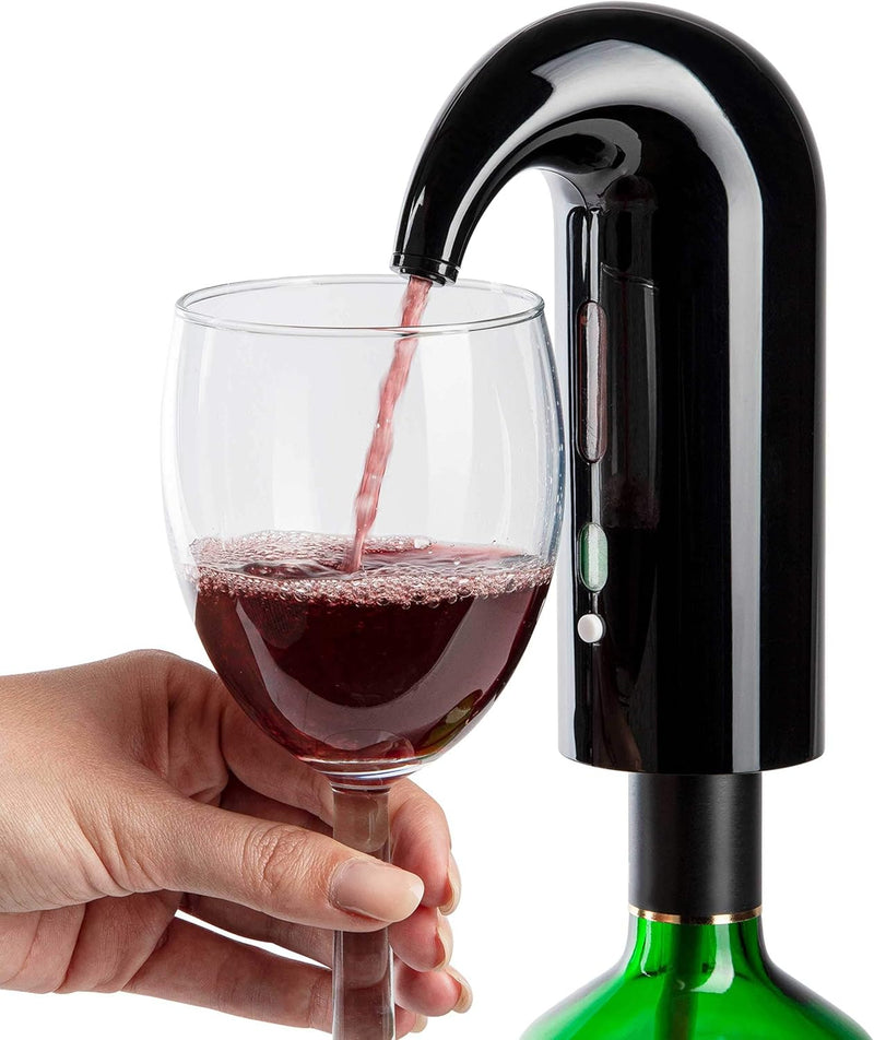 ONVAYA® Elektrischer Weinbelüfter und Wein Dekantierer | Wein Dekanter | Weinspender | Schnelldekant