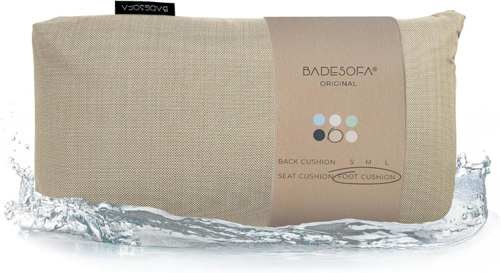 BADESOFA® Fusskissen | Premium-Qualität | Badewannen-Kissen für bequemes Baden | Made in EU | Badewa