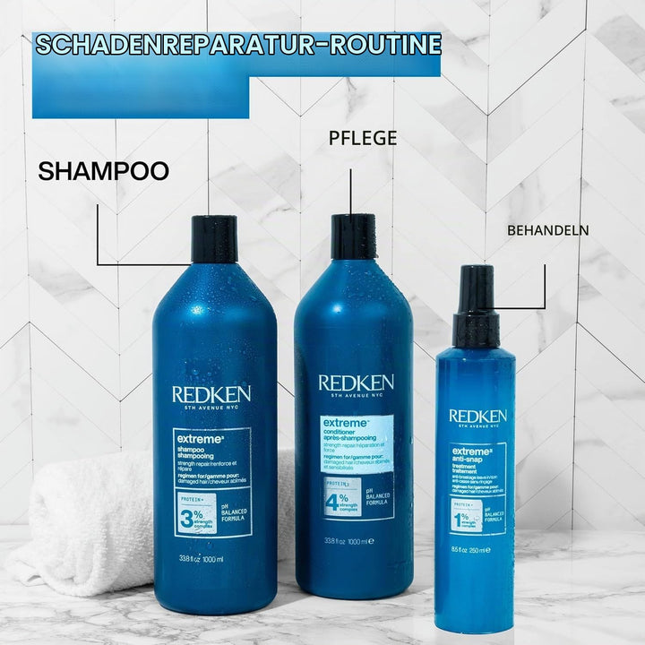 Redken | Spülung für sprödes und geschädigtes Haar, Anti Haarbruch, Mit Interlock Protein Network, E