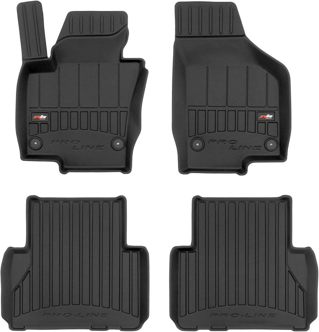 SMK Gummimatten auto fussmatten Satz für SEAT Alhambra II 2010-2020 Erleben Sie einen neuen Standard