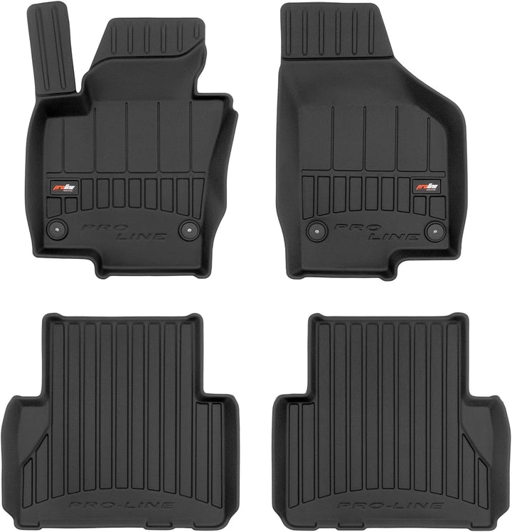 SMK Gummimatten auto fussmatten Satz für SEAT Alhambra II 2010-2020 Erleben Sie einen neuen Standard