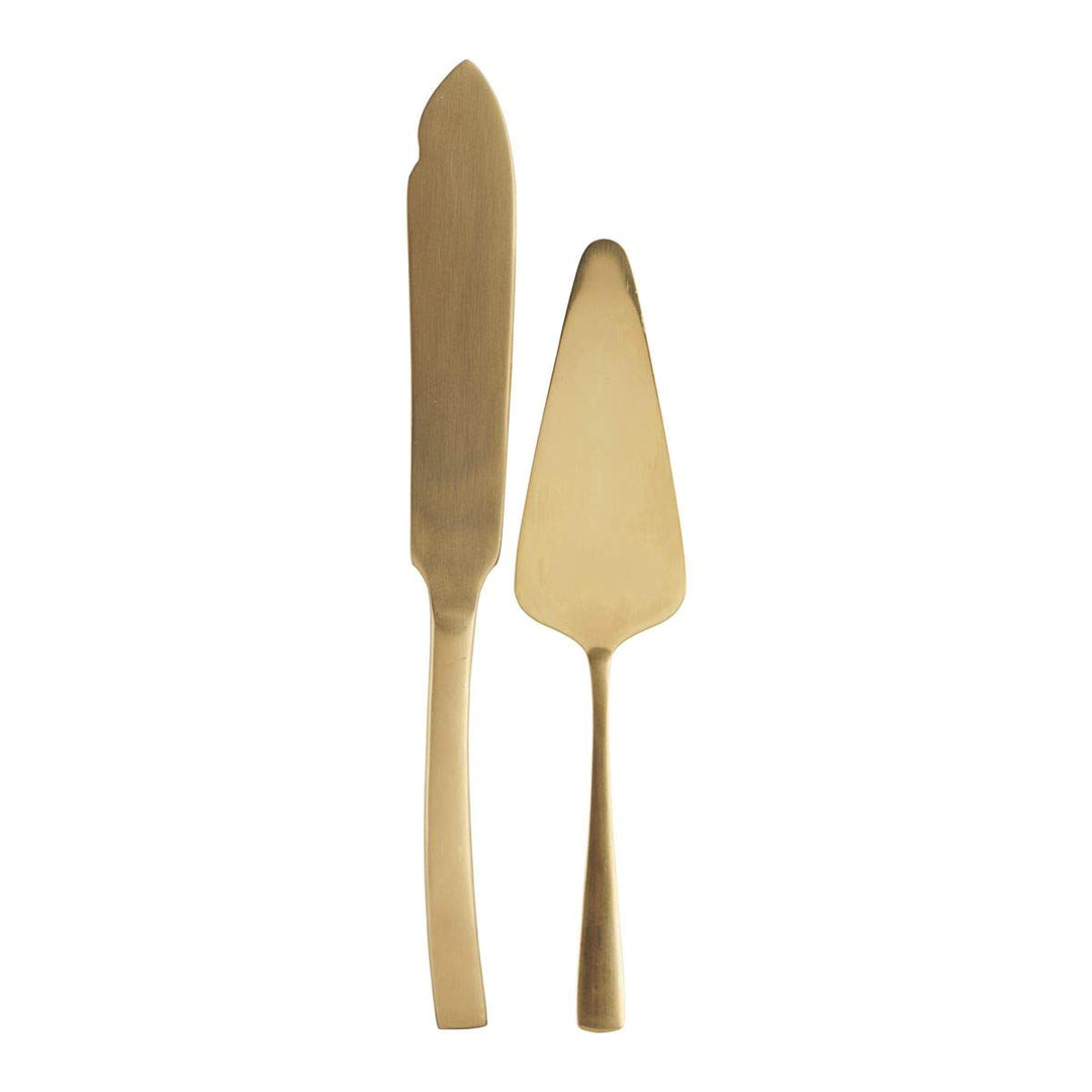 House Doctor 5707644524545 2-tlg. Tortenbesteck-Set, Stainless Steel