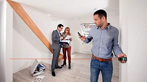 Bosch Home and Garden Bosch Laserentfernungsmesser PLR 30 C (Distanz bis 30m präzise messen, Bluetoo