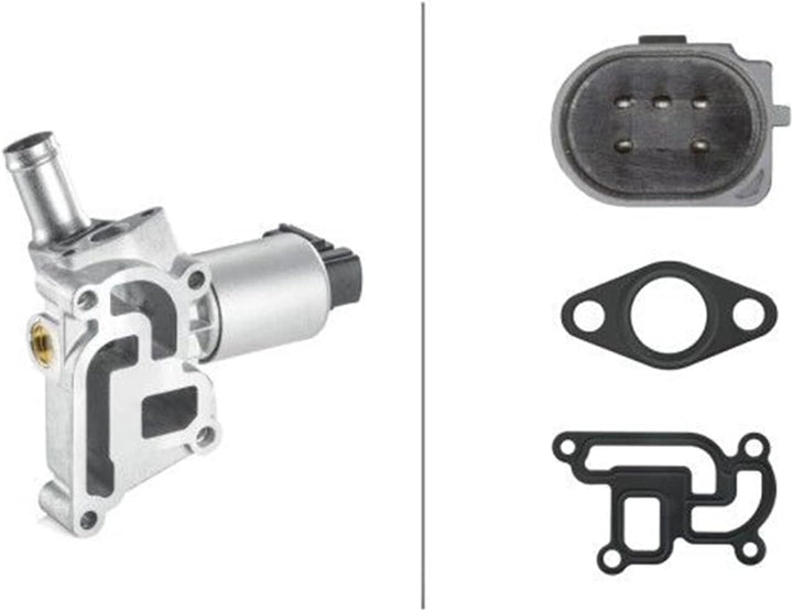 HELLA 6NU 010 171-321 AGR-Ventil - elektronisch - 5-polig - mit Dichtungen