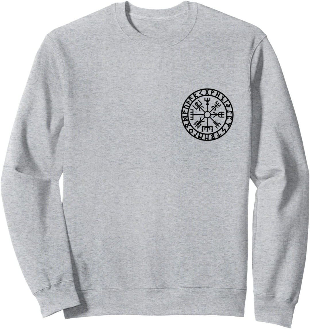 Vegvisir, Wikinger, Kompass, Runen, Nordisch, Schutzsymbol Sweatshirt