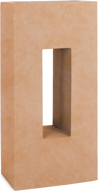 Pflanzwerk® Pflanzkübel Vista Terrakotta 92x45x27cm *Frostbeständiger Blumenkübel* *UV-Schutz* *Qual