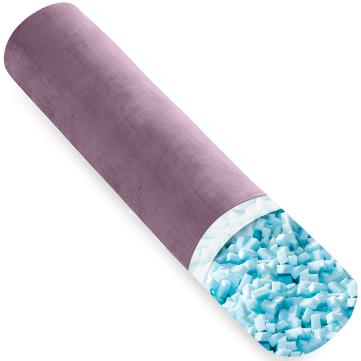 Body Pillow for Adults, Full Body Pilllow for Sleeping, Long Round Cervical Pillow, Bolster Side Sle