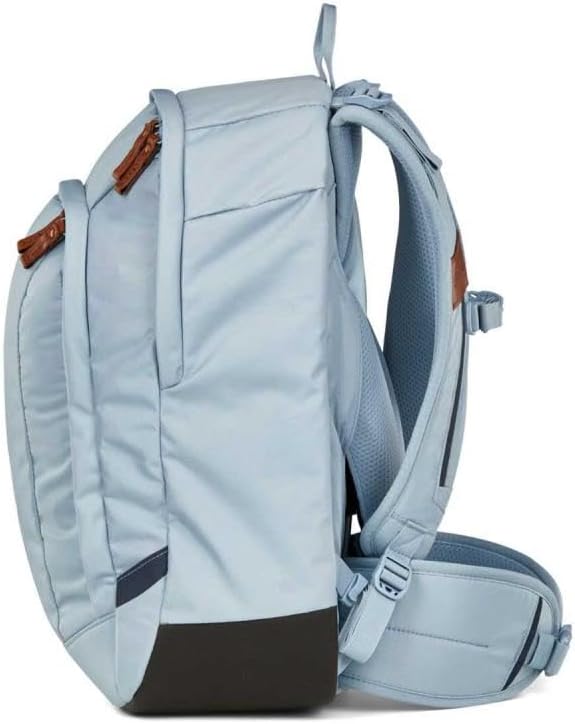 Satch Air Schulrucksack Set 3tlg. inkl. Schlamperbox und Sporttasche Nordic Ice Blue, Nordic Ice Blu