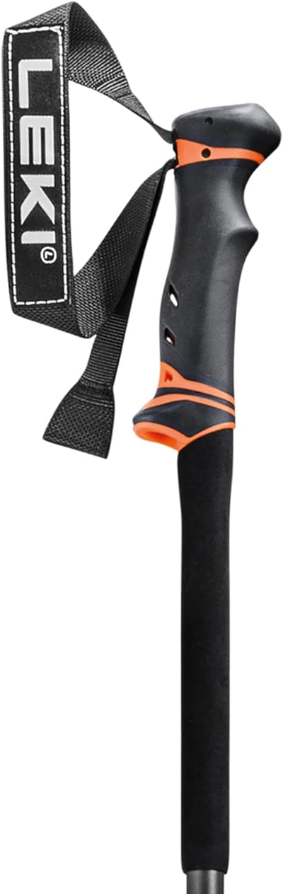 LEKI Helicon Lite Skistöcke dark anthracite-neonorange 110-145cm, dark anthracite-neonorange 110-145