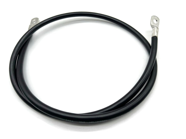 eXODA Batteriekabel 25 mm² 100 cm M8 Schwarz flexible Qualität mit 99 9% Kupfer für Auto Boot Motorr