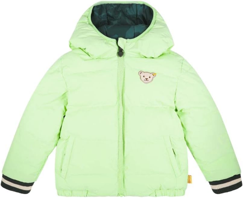 Steiff Jungen Kapuze Wendejacke, 104