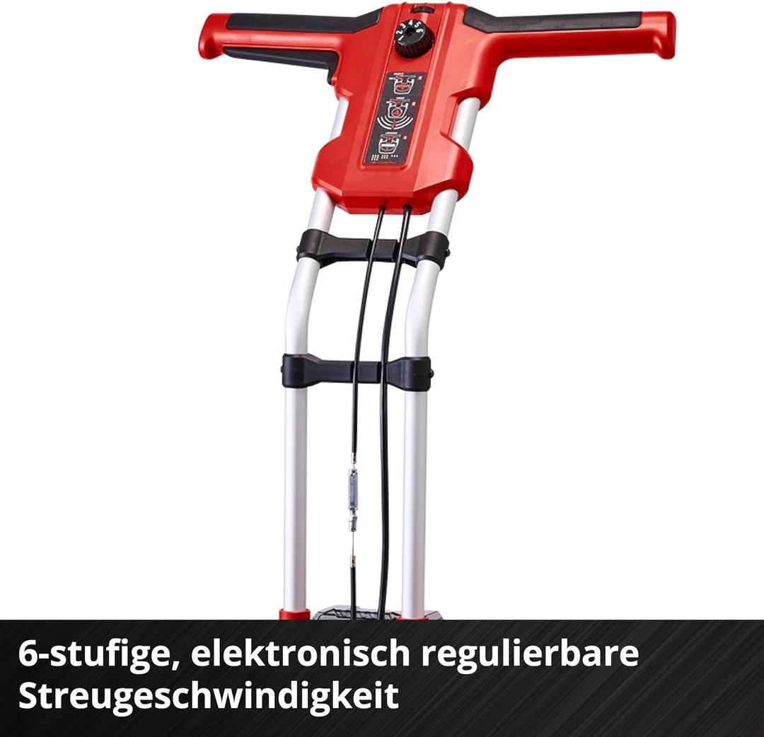 Einhell Akku-Streuwagen GE-SR 18/22 Li-Solo Power X-Change (18 V, 22 L, max. 6 m Streubreite, 6-stuf