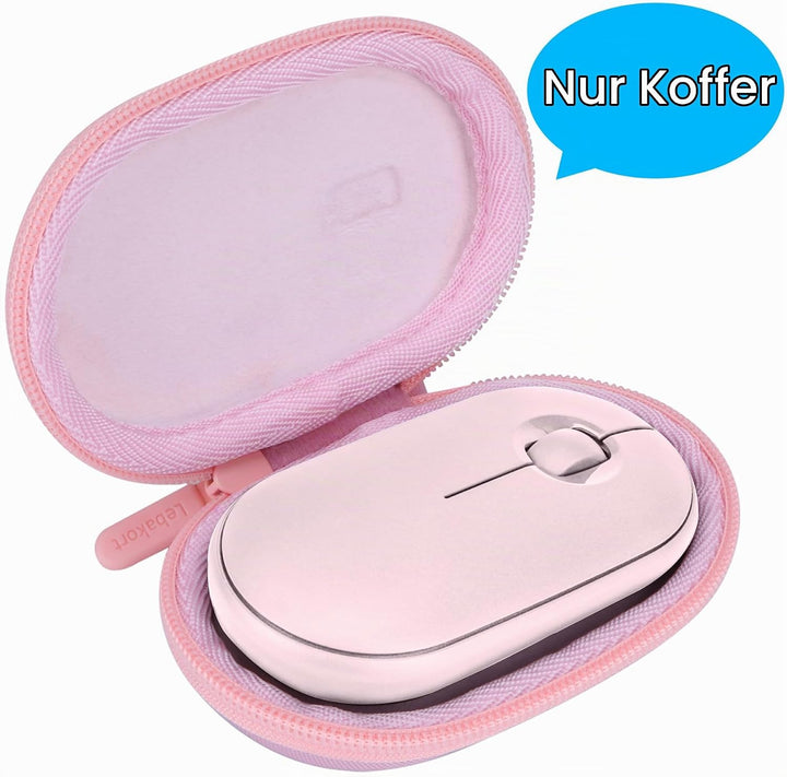 Hart Reise Schutz Hülle Etui Tasche für Logitech Pebble Mouse 2 M350s M350 M355 i345 Schlanke Kabell