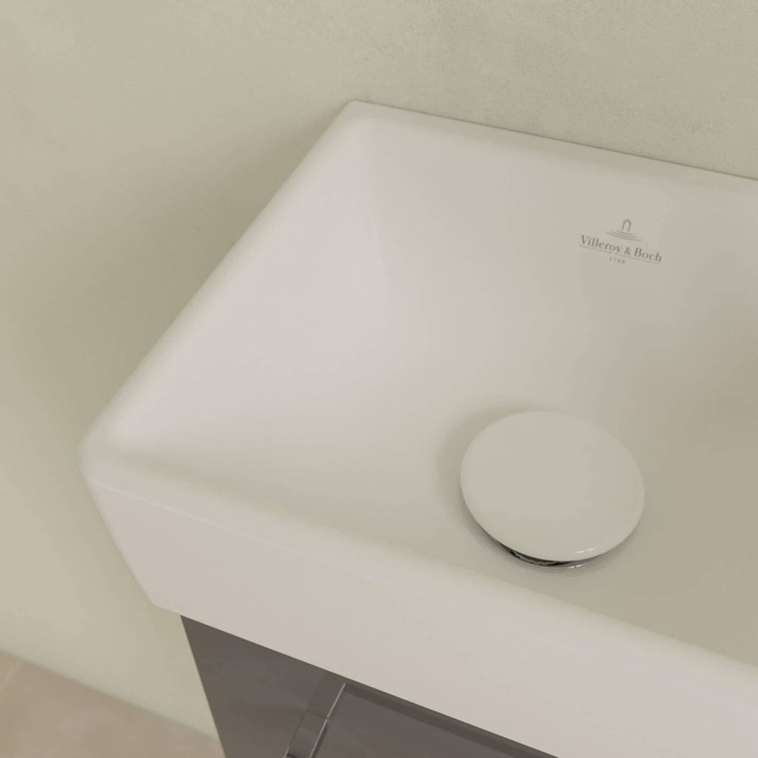 Villeroy & Boch Avento Waschbecken rechts 36x22x9 cm Stone White CeramicPlus
