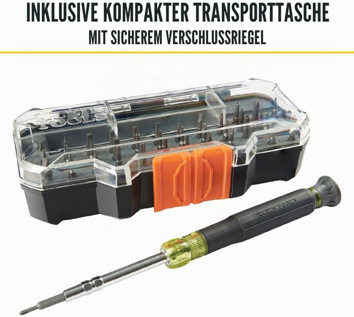 Klein Tools 32717 Przisions-Schraubendreher-Set mit Aufbewahrungstasche fr Elektronikgert, Schrauben