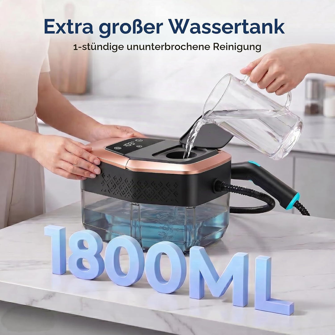 Dampfreiniger Handgerät Handdampfreiniger Dampfreiniger für Alles Steam Cleaner Handlicher für Fussb