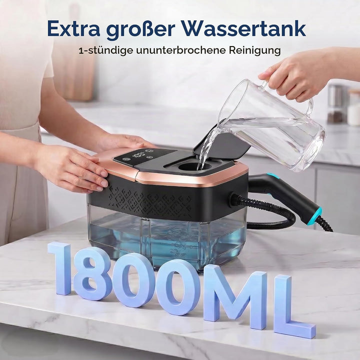 Dampfreiniger Handgerät Handdampfreiniger Dampfreiniger für Alles Steam Cleaner Handlicher für Fussb