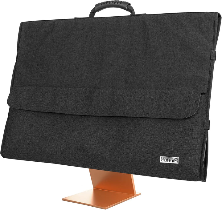 CURMIO Tragetasche für Apple 24" iMac, Monitor Tasche mit Griff, Schwarz | Schutzhülle, Verstellbare