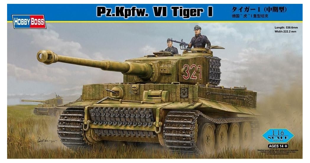 Hobby Boss 82601 Modellbausatz Pz. Kpfw. VI Tiger 1