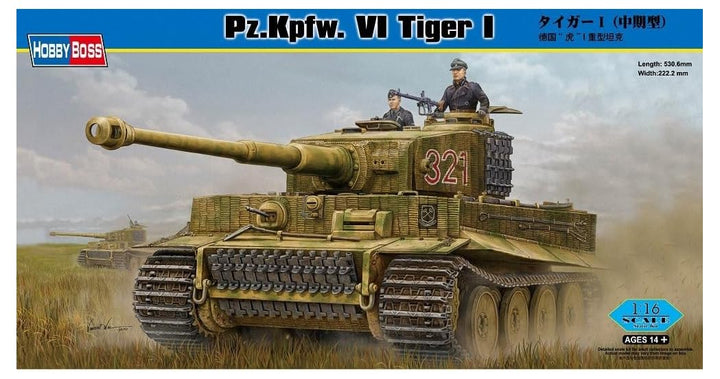 Hobby Boss 82601 Modellbausatz Pz. Kpfw. VI Tiger 1