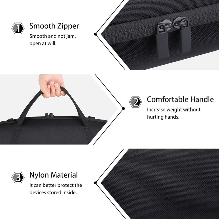 co2CREA Hart Reise Schutz Hülle Etui Tasche für JBL Xtreme 4 Tragbarer Bluetooth Lautsprecher,Nur Ta