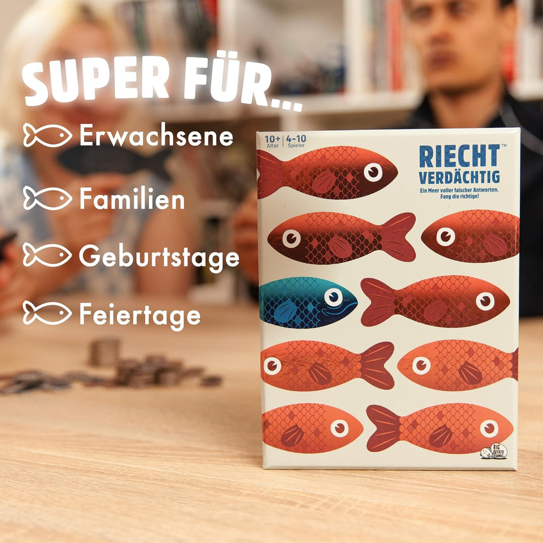 Big Potato Riecht Verdächtig: Das schnell denkende, bluffende Familienbrettspiel für Kinder ab 10 Ja