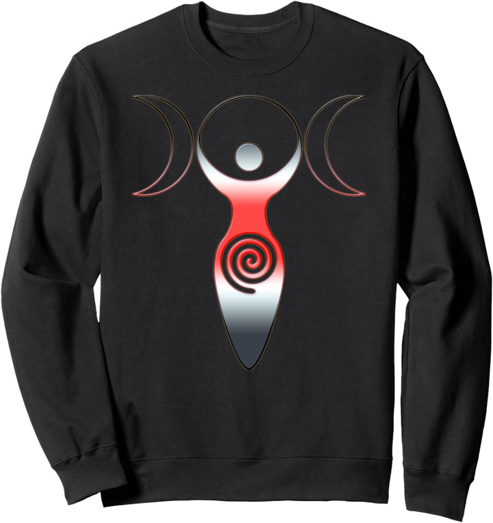 Mother Earth Gaya Trinity Goddess Spiral 4 - Fan Fun Sweatshirt