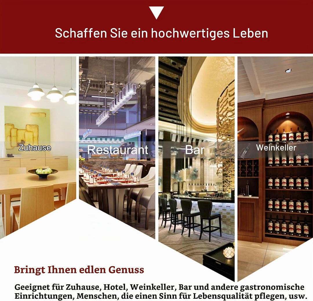 Weinregal Wand Metall Flaschenregal Schmal Wine Rack Bar Regal Wand mit Weinglashalter Getränkeregal