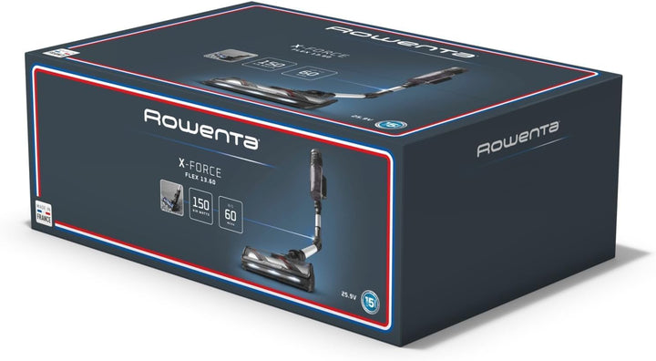 Rowenta X-Force Flex 13.60, kabelloser Akku-Staubsauger, Allergiker-Modell, tiefe Reinigungskraft, F