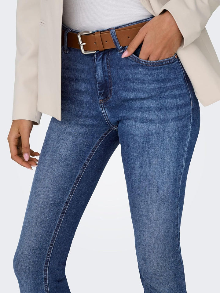 ONLY Damen Jeans S / 32L Dark Blue Denim, S / 32L Dark Blue Denim