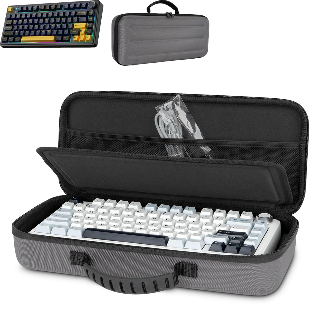 Keyboard-Tragetasche, 87-98 Tasten Mechanische Gaming-Tastatur Hartschalenkoffer Reise Schutztasche,