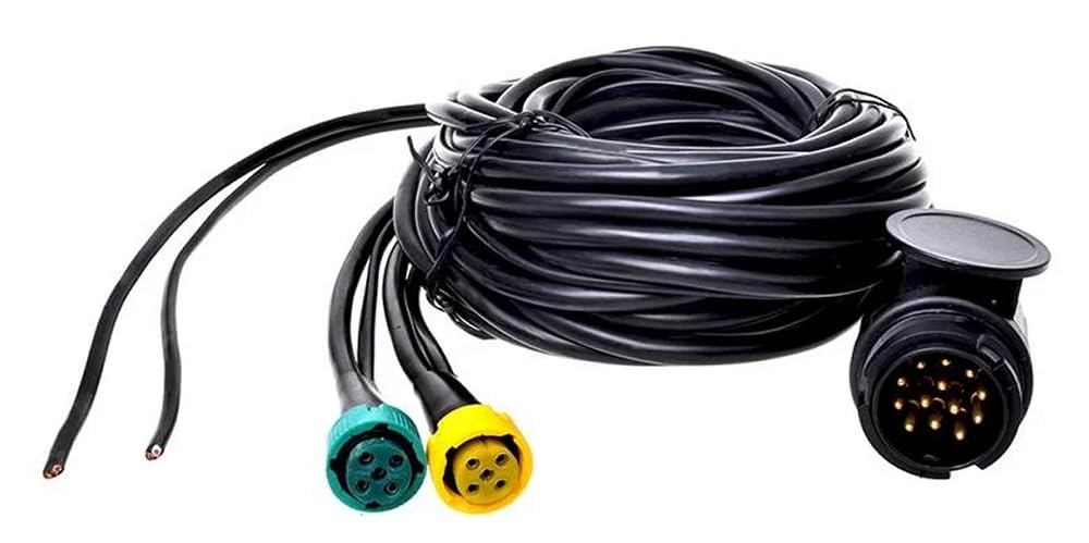 Kabelsatz 5M mit Stecker 13-polig und 2x Steckverbinder 5-polig + 4M DC