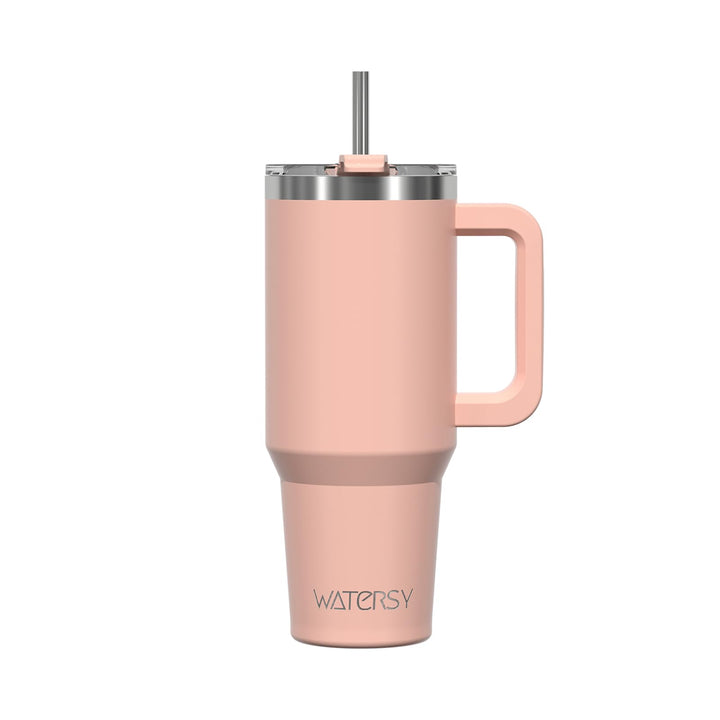 WATERSY 30oz Kaffeebecher to Go Thermobecher Doppelwandiger Edelstahl Vakuum Auslaufsicher Trinkbech