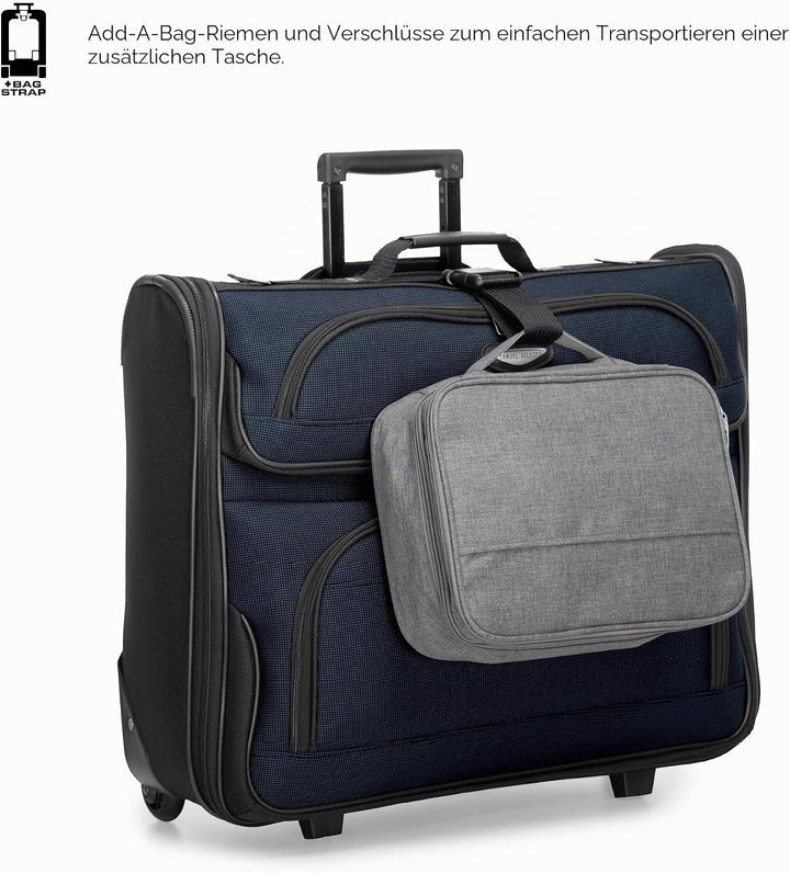 Travel Select Amsterdam Business Kleidersack mit Rollen, Navy, Einheitsgrösse, Amsterdam Business Kl