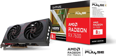 Sapphire Pulse AMD Radeon™ RX 7600 Gaming 8GB GDDR6 HDMI/Triple DP