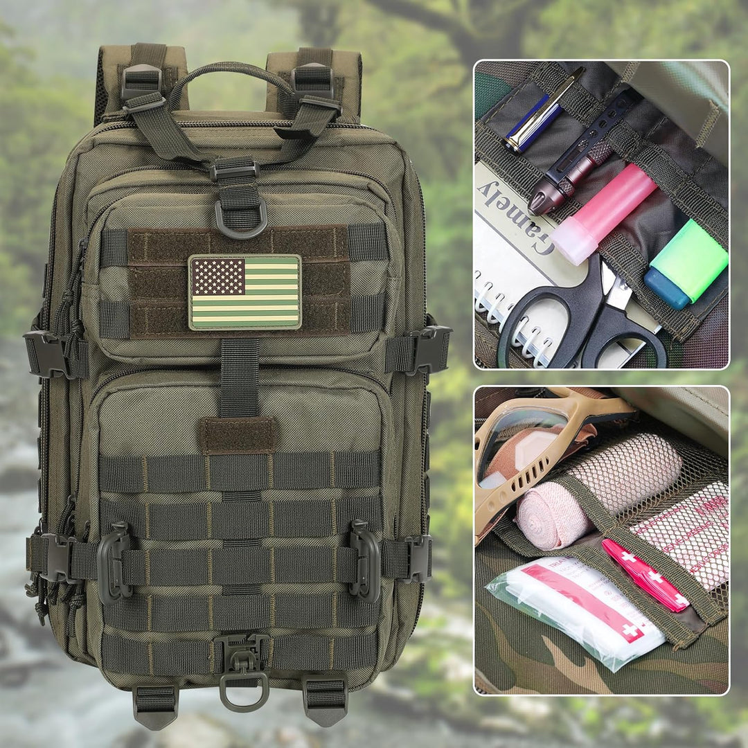 Militär Taktischer Rucksack Cooper Rucksack Armee Assault Pack 3 Tage Bug Out Go Bag Trekking Wander