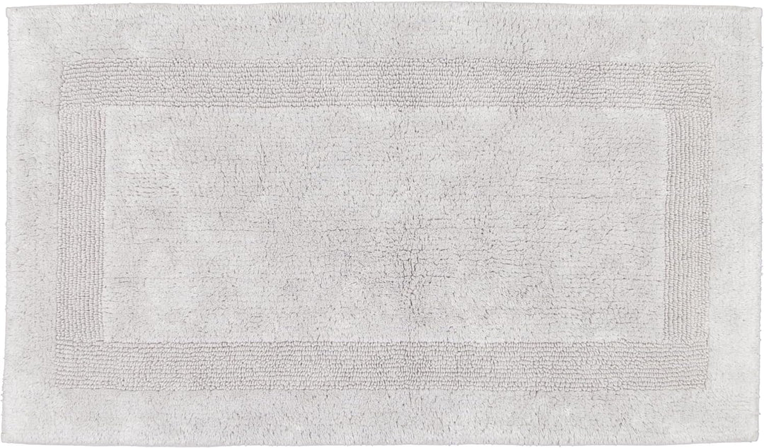 Cawö Home Badteppiche Luxus Badteppich 1000 Platin - 705 60x100 cm, 60x100 cm
