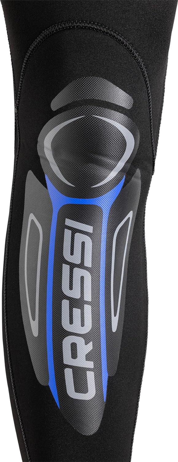 Cressi Castoro Man Monopiece Wetsuit - Taucheranzug Erhältlich in 5 oder 7 mm Neopren, Herren 5 mm S