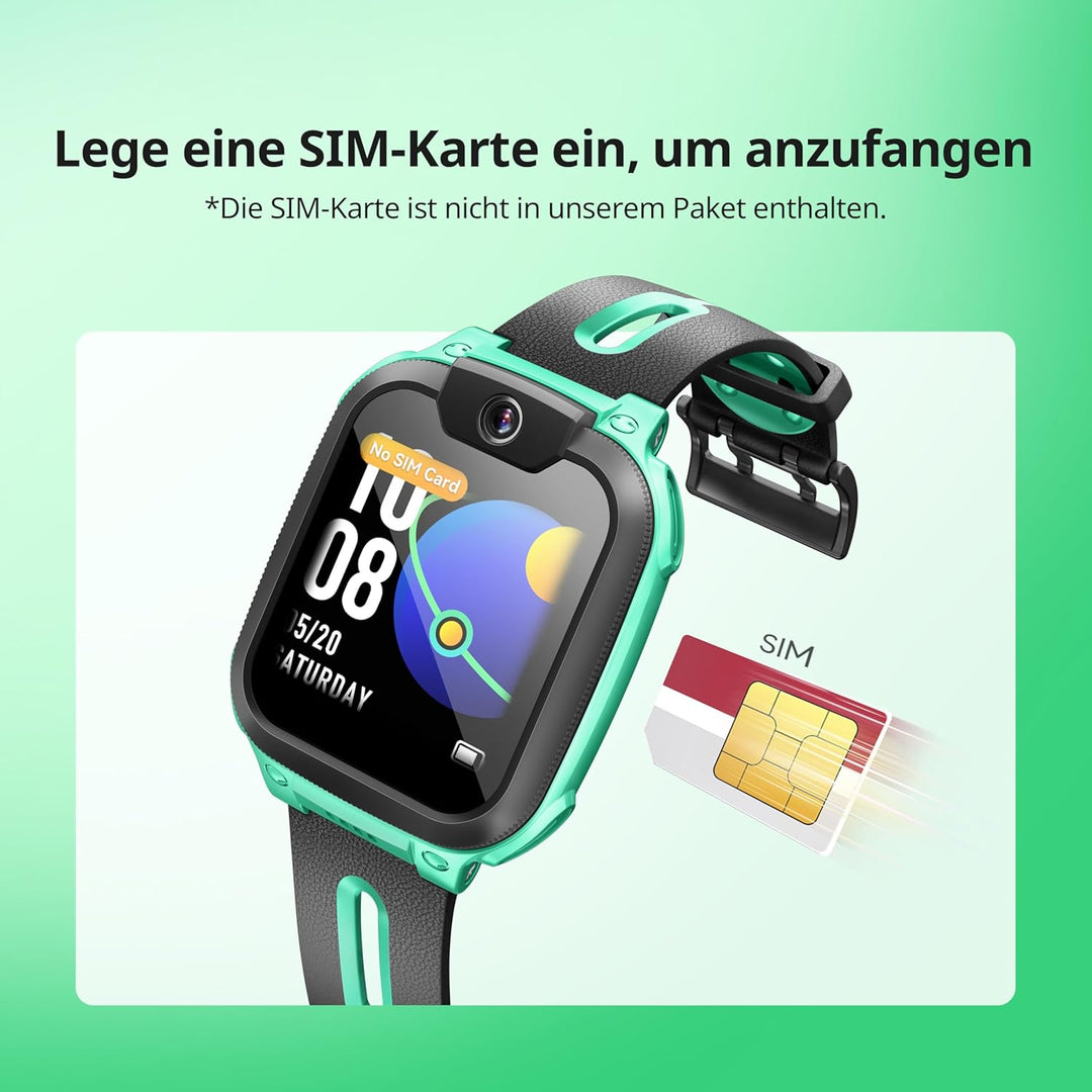 imoo Watch Phone Z1 Kinder-Smartwatch, 4G Kinder-Smartwatch-Telefon mit langanhaltendem Video-und Te