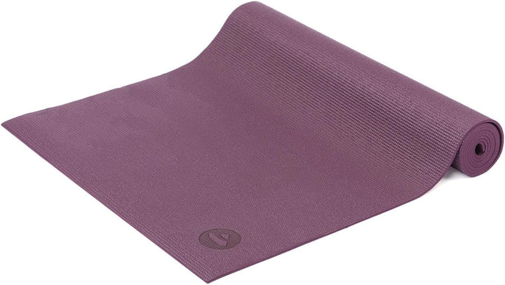 Yogamatte LEELA COLLECTION, viele Farbkombinationen und Design-Prints, Sticky Mat, leichte PVC-Matte