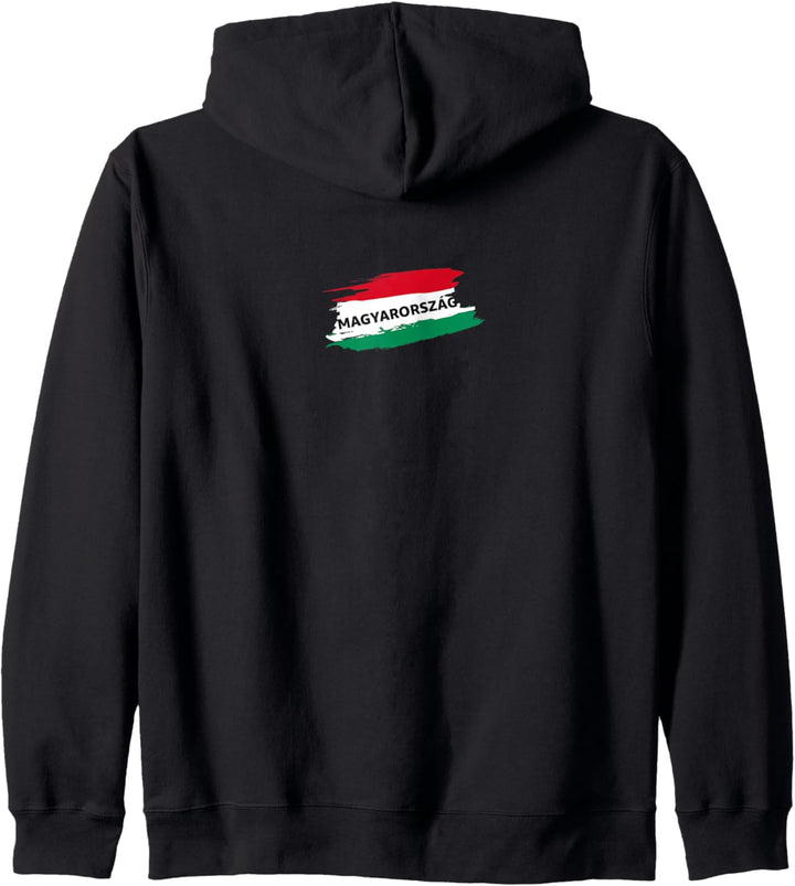 Flagge Ungarn Kapuzenjacke